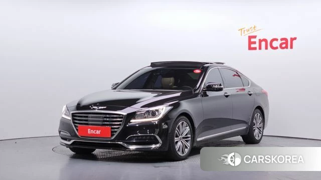 Genesis G80 2018 Черный из Кореи