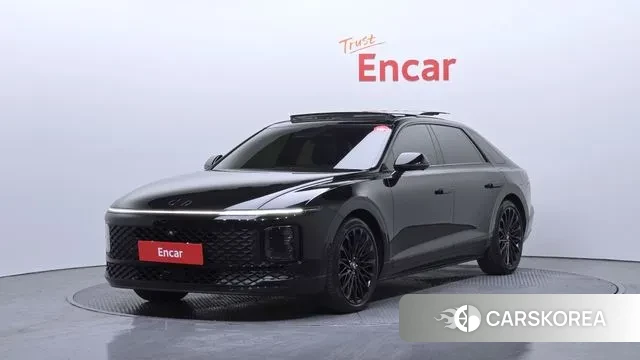 Hyundai Grandeur Hybrid (GN7) 2023 Черный из Кореи