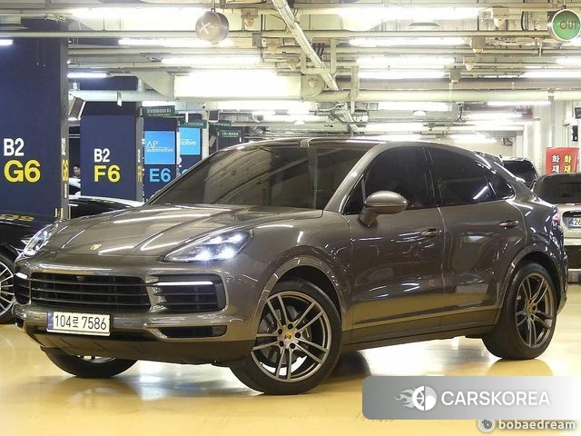 Porsche Cayenne (PO536) 2021 Серый из Кореи