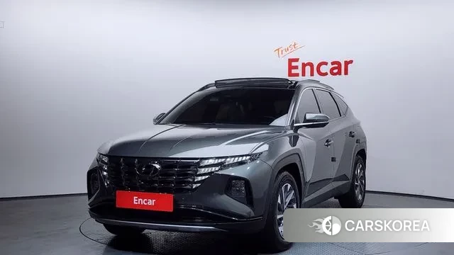 Hyundai Tucson Hybrid (NX4) 2021 Серый из Кореи