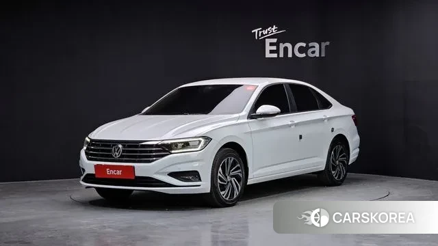 Volkswagen 7th Generation of Jetta 2021 Белый из Кореи