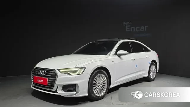 Audi A6 (C8) 2020 Белый из Кореи