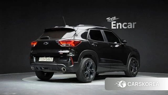 Chevrolet (GM Daewoo) Trailblazer 2021 Черный из Кореи