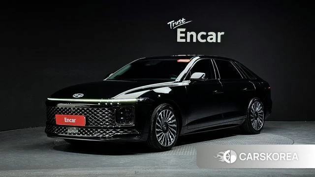 Hyundai Grandeur (GN7) 2023 Черный из Кореи