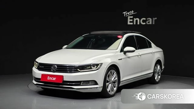 Volkswagen Passat GT (B8) 2018 Белый из Кореи