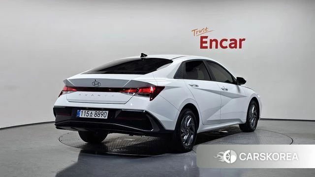 Hyundai The New Avante (CN7) 2025 Белый из Кореи