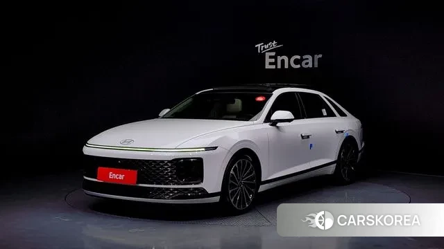 Hyundai Grandeur Hybrid (GN7) 2024 Белый из Кореи