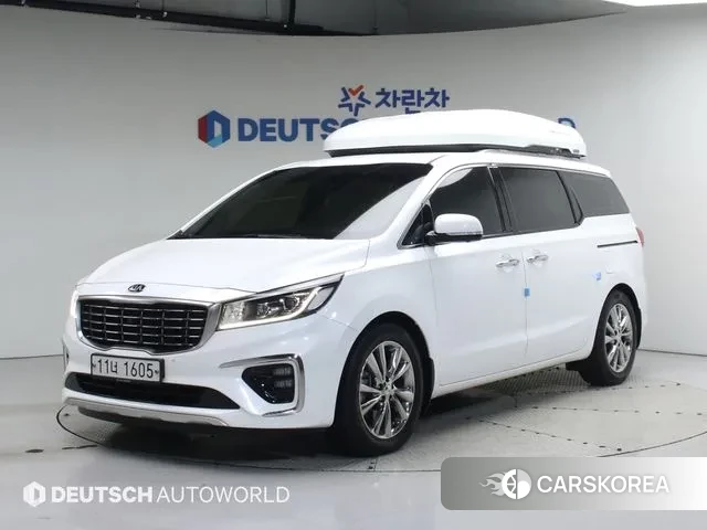 Kia The New Carnival 2018 Белый из Кореи