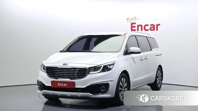 Kia All New Carnival 2018 Белый из Кореи