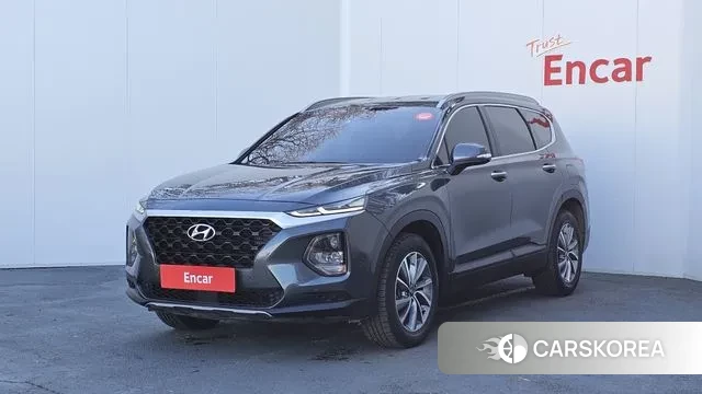 Hyundai Santa Fe TM 2019 Серый из Кореи