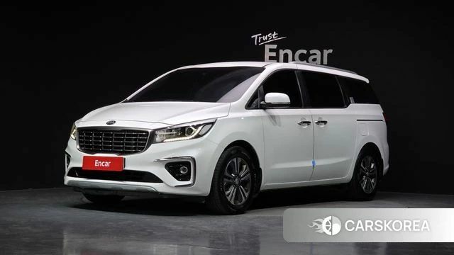 Kia The New Carnival 2018 Белый из Кореи