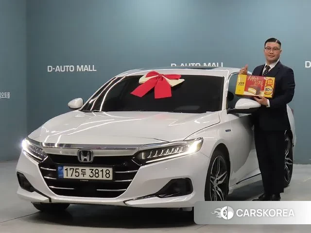 Honda Accord 10th Generation 2022 Белый из Кореи