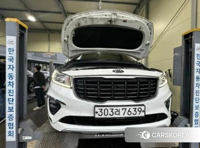 Kia The New Carnival 2019 Белый из Кореи