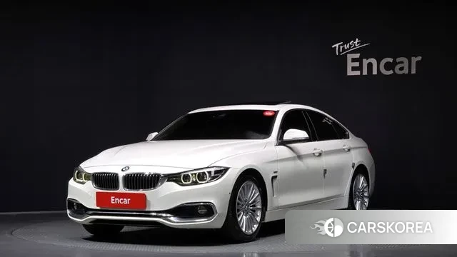 BMW 4 Series (F32) 2018 Белый из Кореи