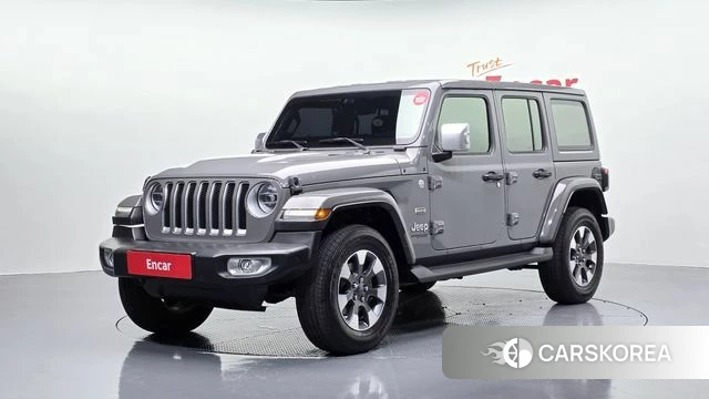 Jeep Wrangler (JL) 2021 Серый из Кореи