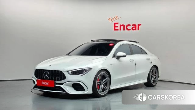 Mercedes-Benz CLA-Class C118 2021 Белый из Кореи