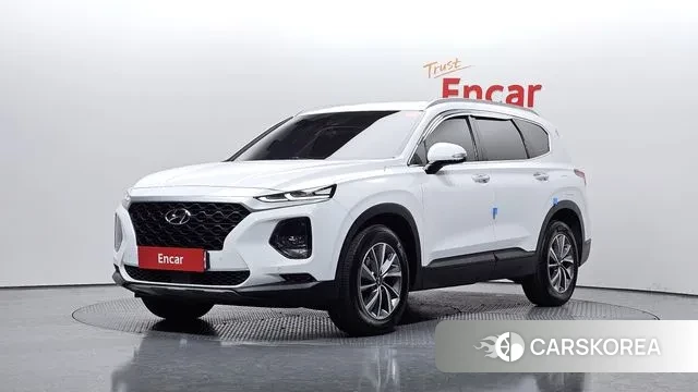 Hyundai Santa Fe TM 2018 Белый из Кореи