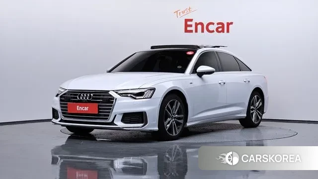 Audi A6 (C8) 2022 Белый из Кореи