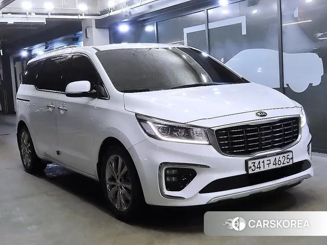 Kia The New Carnival 2020 Белый из Кореи