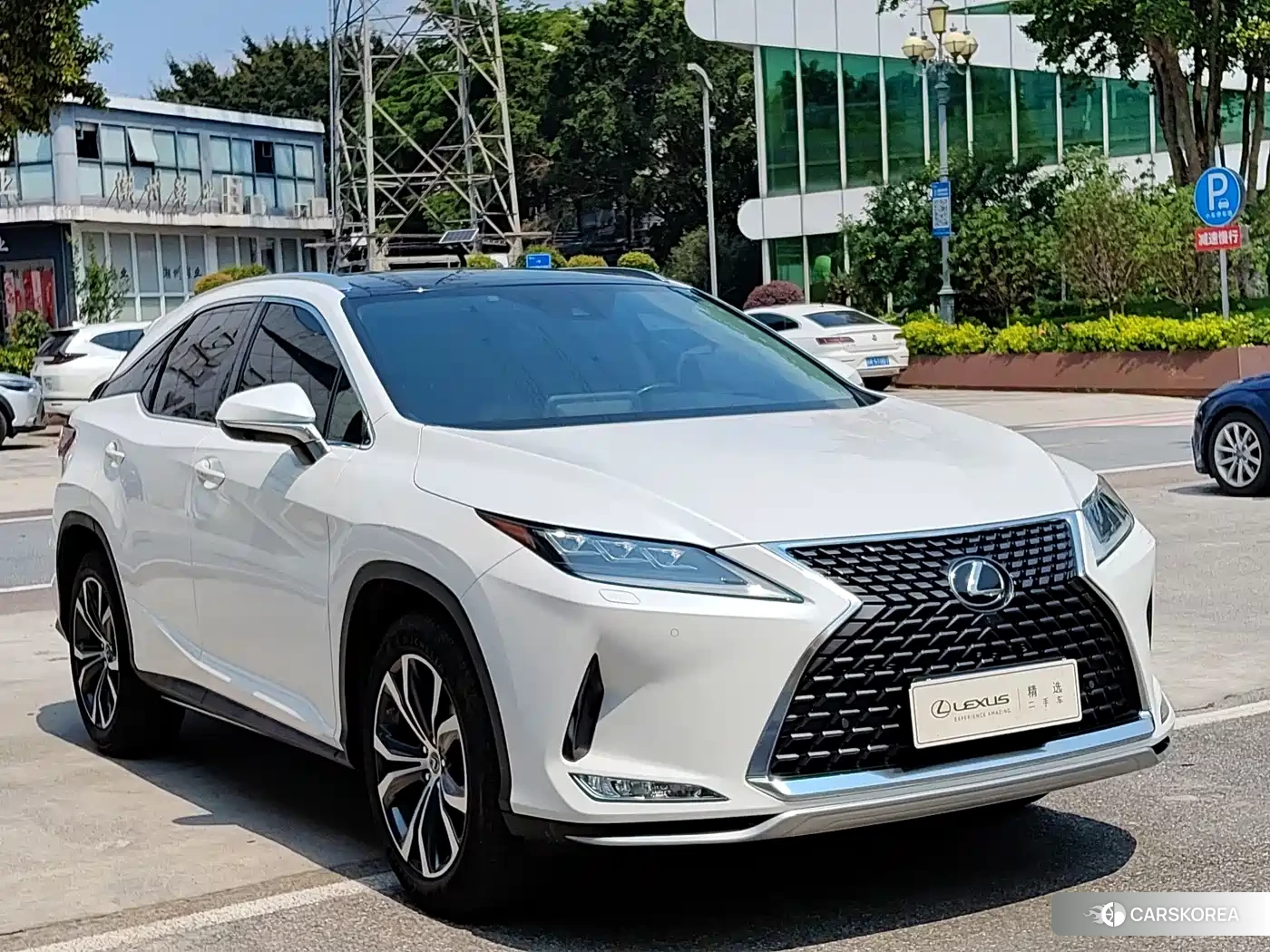 Lexus RX 2021 Белый из Китая