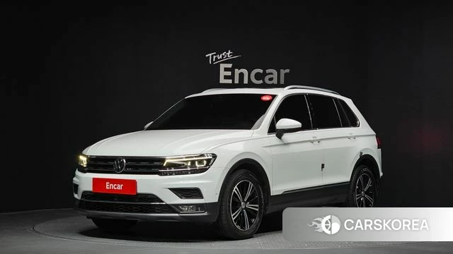 Volkswagen Tiguan second Generation 2020 Белый из Кореи