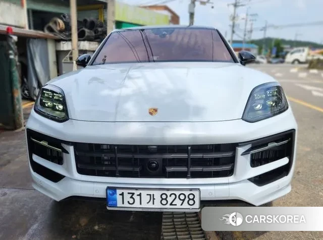 Porsche Cayenne (PO536) 2024 Белый из Кореи