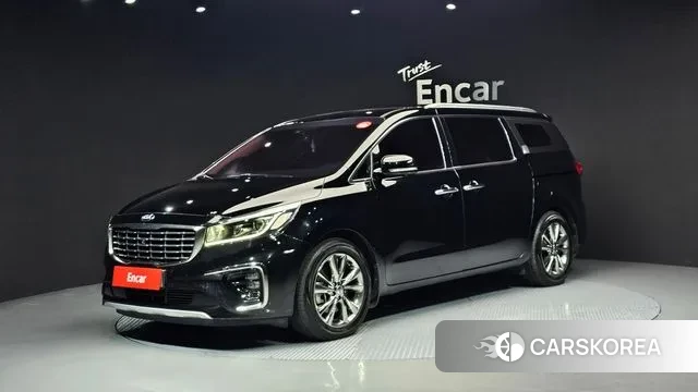 Kia The New Carnival 2018 Черный из Кореи