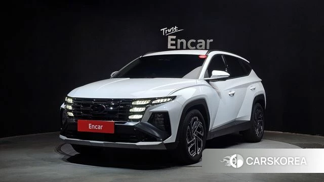 Hyundai The New Tucson Hybrid (NX4) 2024 Белый из Кореи