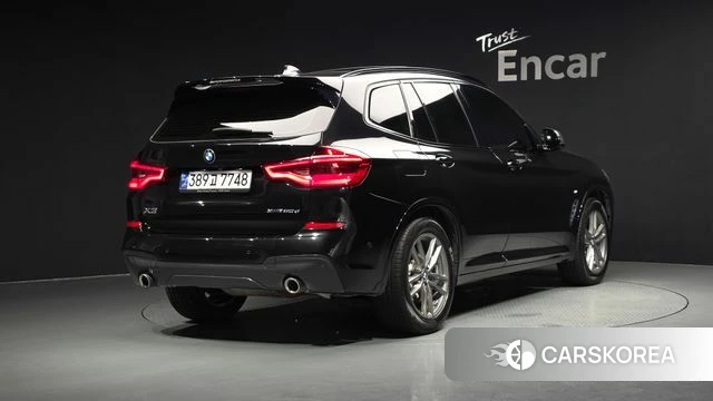 BMW X3 (G01) 2021 Черный из Кореи