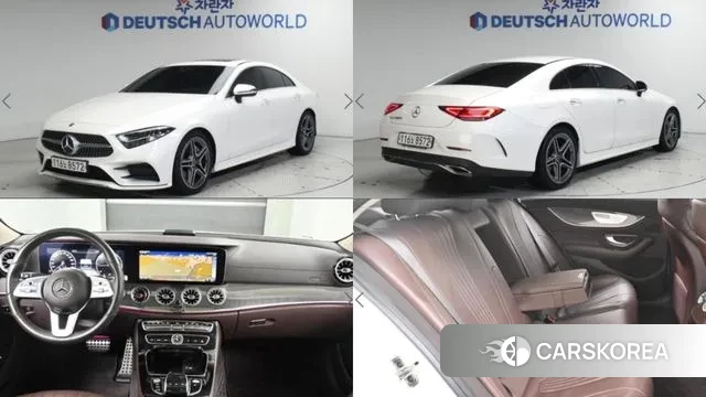 Mercedes-Benz CLS-Class C257 2019 Белый из Кореи
