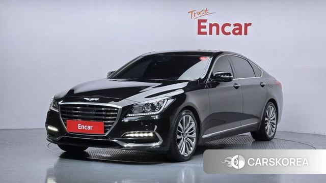 Genesis G80 2018 Черный из Кореи