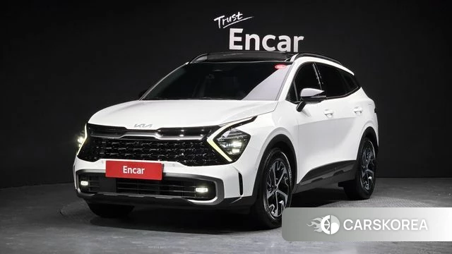 Kia Sportage 5th Generation Hybrid 2022 Белый из Кореи