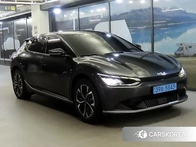 Kia EV6 2021 Черный из Кореи