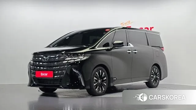 Toyota Alphard 4th Generation 2024 Черный из Кореи