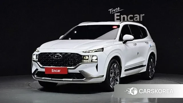 Hyundai The New Santa Fe 2023 Белый из Кореи