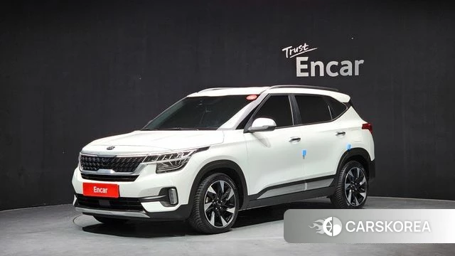 Kia Seltos 2021 Белый из Кореи