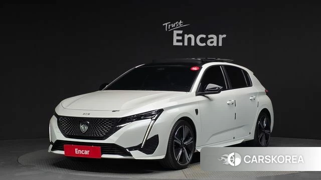 Peugeot 308 Third generation 2023 Белый из Кореи