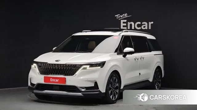 Kia Carnival 4th generation 2021 Белый из Кореи