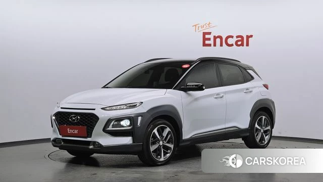 Hyundai Kona 2019 Белый из Кореи