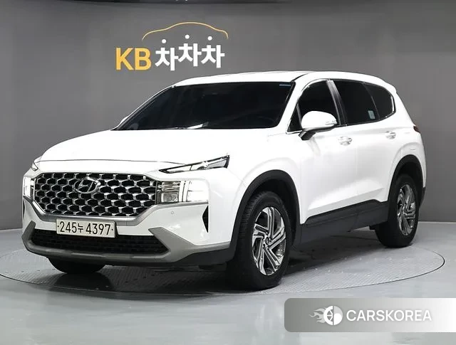 Hyundai The New Santa Fe 2021 Белый из Кореи