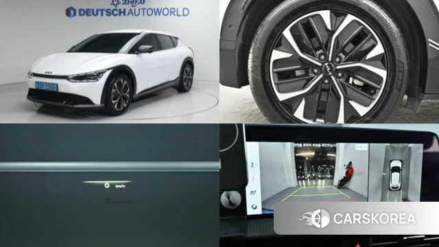 Kia EV6 2023 Белый из Кореи