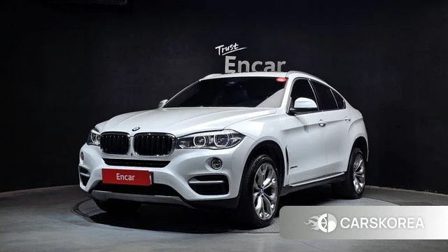 BMW X6 (F16) 2018 Белый из Кореи