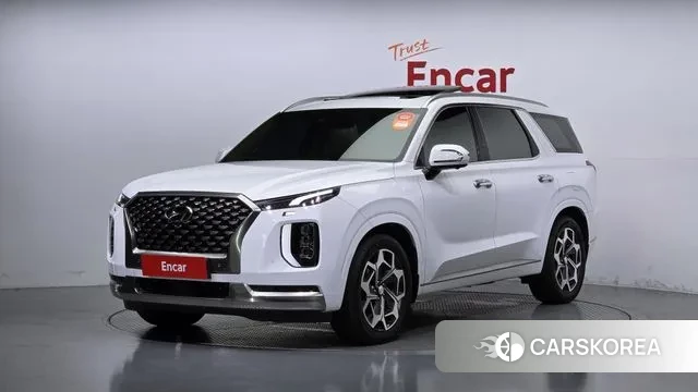Hyundai Palisade 2022 Белый из Кореи