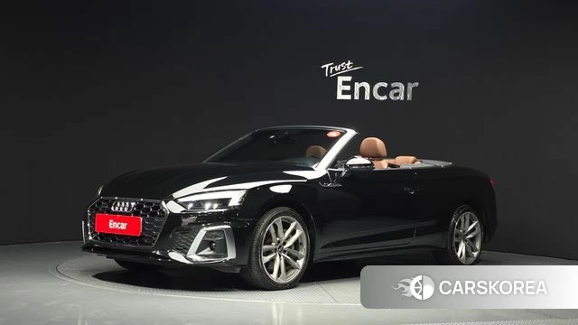 Audi A5 (F5) 2021 Черный из Кореи