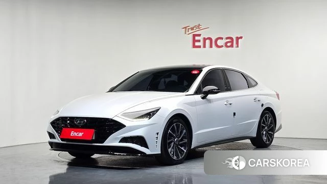 Hyundai Sonata (DN8) 2022 Белый из Кореи