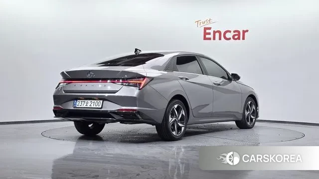 Hyundai Avante (CN7) 2021 Серый из Кореи