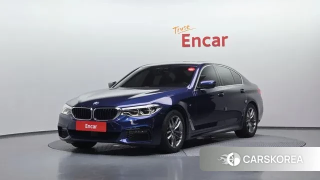 BMW 5 Series (G30) 2020 Синий из Кореи