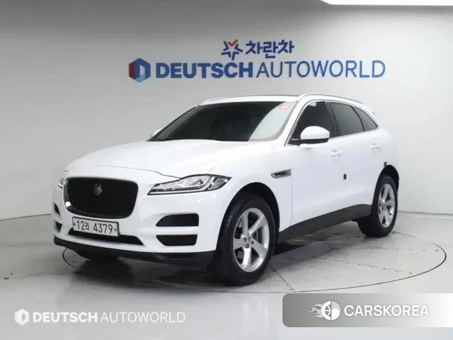 Jaguar F-PACE 2019 Белый из Кореи