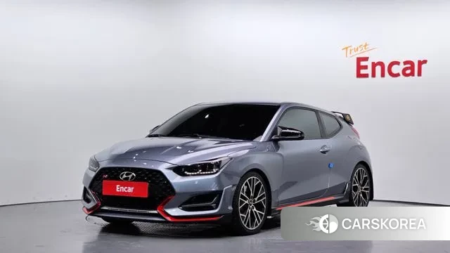 Hyundai Veloster (JS) 2018 Серебристо-серый из Кореи