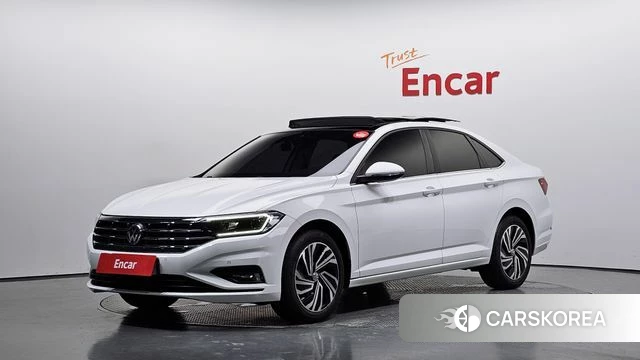 Volkswagen 7th Generation of Jetta 2021 Белый из Кореи